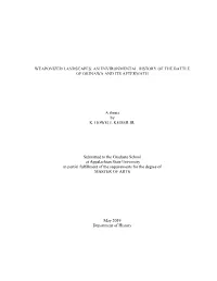 An Environmental History of the Battle of Okinawa and Its Aftermath