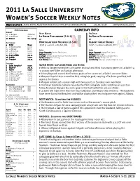 Weekly Notes