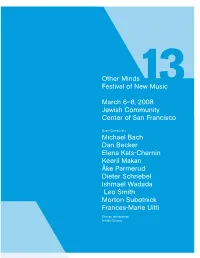 Other Minds 13 Program