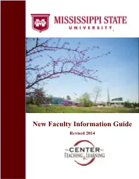 New Faculty Information Guide