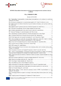 Research Lines