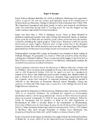 Roger E. Koeppe Roger Erdman Koeppe Died May 16, 2009 In