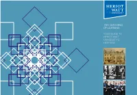 Two Centuries of Learning Your Guide to Heriot-Watt University's