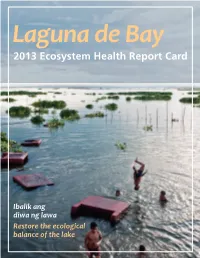 2013 Ecosystem Health Report Card