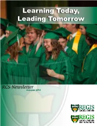 RCS Newsletter