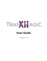 Transmagic R12 User Guide