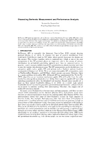Dissecting Darknets: Measurement and Performance Analysis