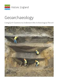 Geoarchaeology Using Earth Sciences to Understand the Archaeological Record Summary