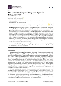 Molecular Docking: Shifting Paradigms in Drug Discovery