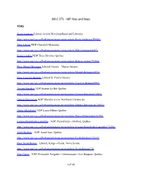 Bill C-571 - MP Yeas and Nays