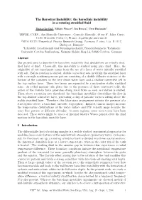 The Baroclinic Instability in a Rotating Stratified Fluid