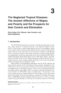 The Neglected Tropical Diseases: the Ancient Afflictions of Stigma And