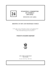 Twenty-Fourth Report