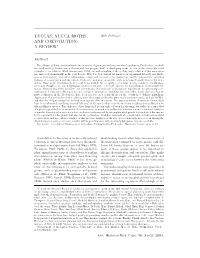 Yuccas, Yucca Moths, and Coevolution: a Review1