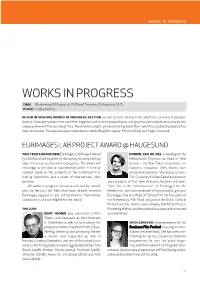 Works in Progress