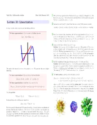 32-Linearization.Pdf