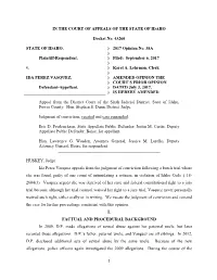 1 in the COURT of APPEALS of the STATE of IDAHO Docket No