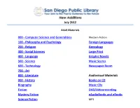 Computer Science and Generalities