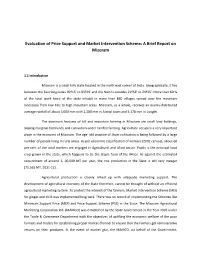 Evaluation of Price Support and Market Intervention Scheme: a Brief Report on Mizoram