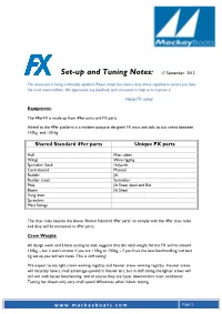 FX Tuning Guide