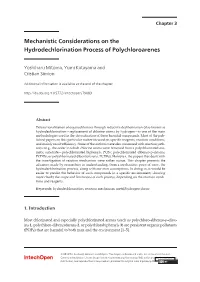 Mechanistic Considerations on the Hydrodechlorination Process of Polychloroarenes