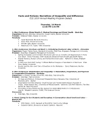 2019 Annual Meeting Program Details