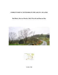 Forest Habitat Networks in the Argyll Islands