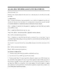 Race Rules and Procedures 2