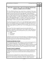 Pulse Template for Performance Specification