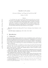 Chirality in the Plane