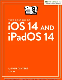 Take Control of Ios 14 and Ipados 14 (1.2) SAMPLE