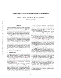 Arxiv:1903.01950V2 [Cs.OS] 20 Nov 2019