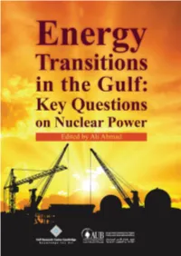 Energy Transitions in the Gulf: Key Questions on Nuclear Power