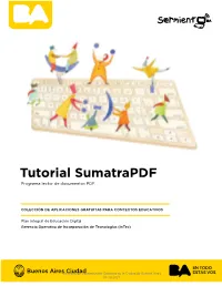 Tutorial Sumatrapdf Programa Lector De Documentos PDF