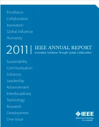 2011 IEEE Annual Report | 2011 Highlights | 3