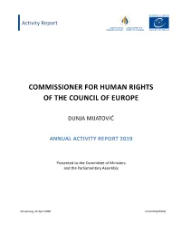 Annual Activity Report 2016