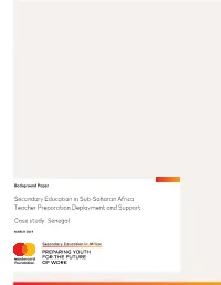 Teacher Preparation Deployment and Support