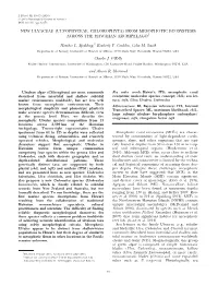 New Ulvaceae (Ulvophyceae, Chlorophyta) from Mesophotic Ecosystems Across the Hawaiian Archipelago1