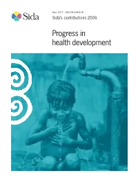 Progress in Health Development Published by Sida Health Division