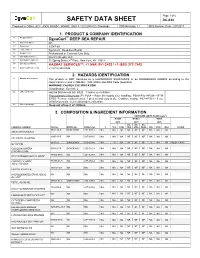 Safety Data Sheet Dc-034
