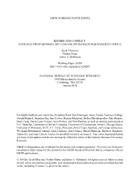 Social Structure and Conflict