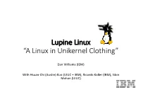 “A Linux in Unikernel Clothing”