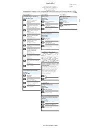 Sample Ballot Read Both Sides of the Ballot