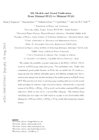 331 Models and Grand Unification: from Minimal SU (5) to Minimal SU