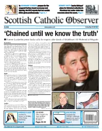 'Chained Until We Know the Truth'
