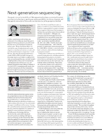 Next-Generation Sequencing