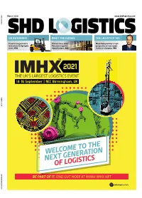 The Next Generation of Logistics Informamarketsltd Be Part of It