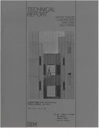 ALGORITHMS for ARTIFICIAL INTELLIGENCE in Apl2 By