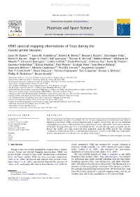 VIMS Spectral Mapping Observations of Titan During the Cassini Prime Mission