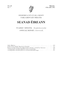 Seanad Éireann